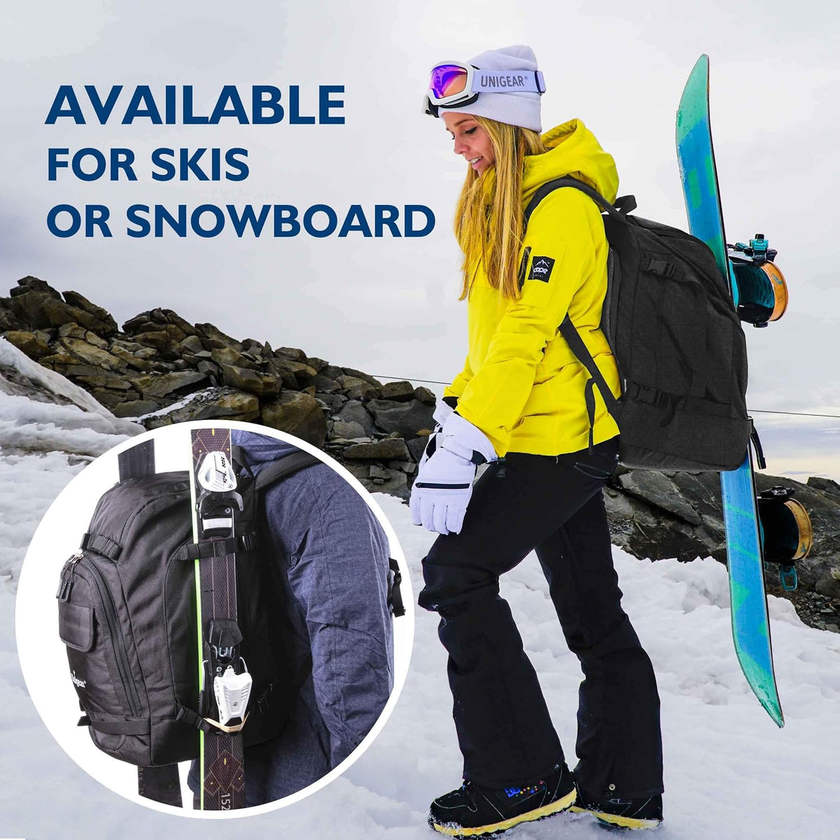 Unigear Ski Boot Bag Backpack