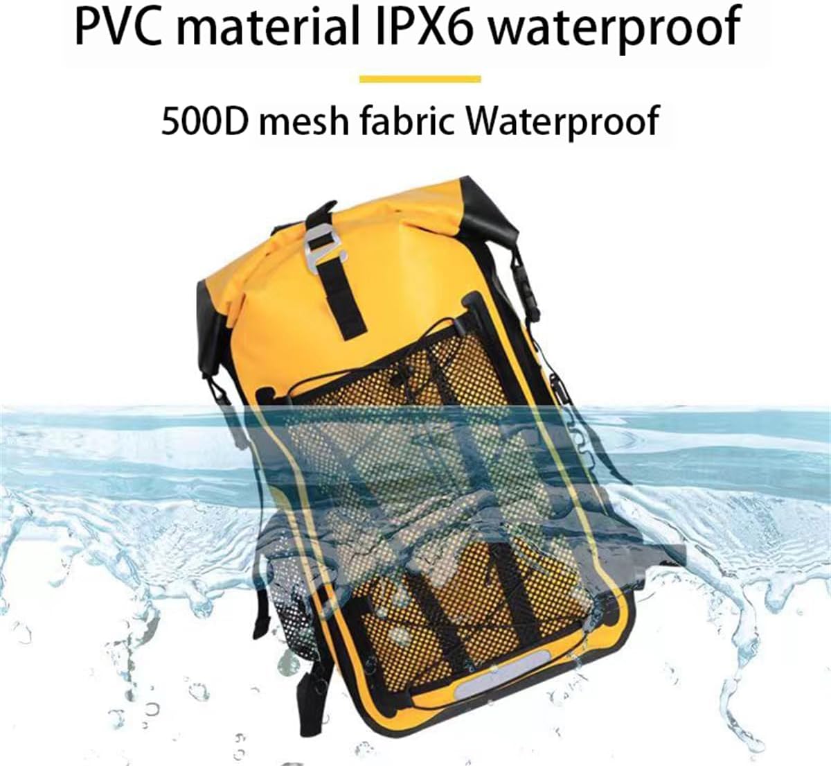 Generic 30L Waterproof Dry Bag Backpack