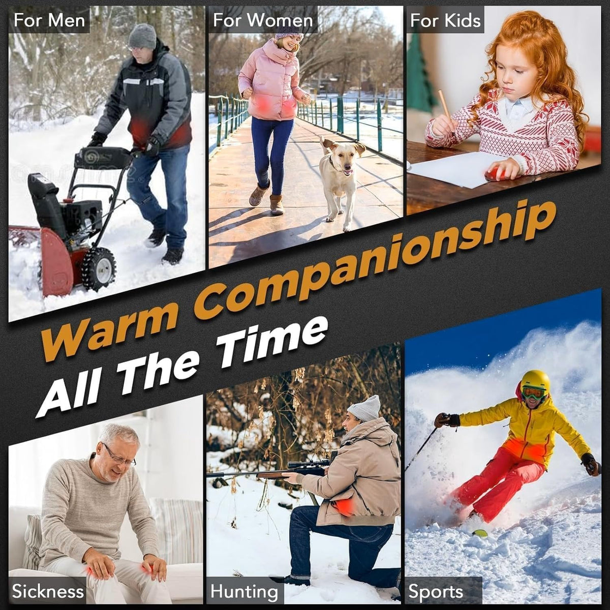 Lerat Rechargeable Hand Warmers 2-Pack
