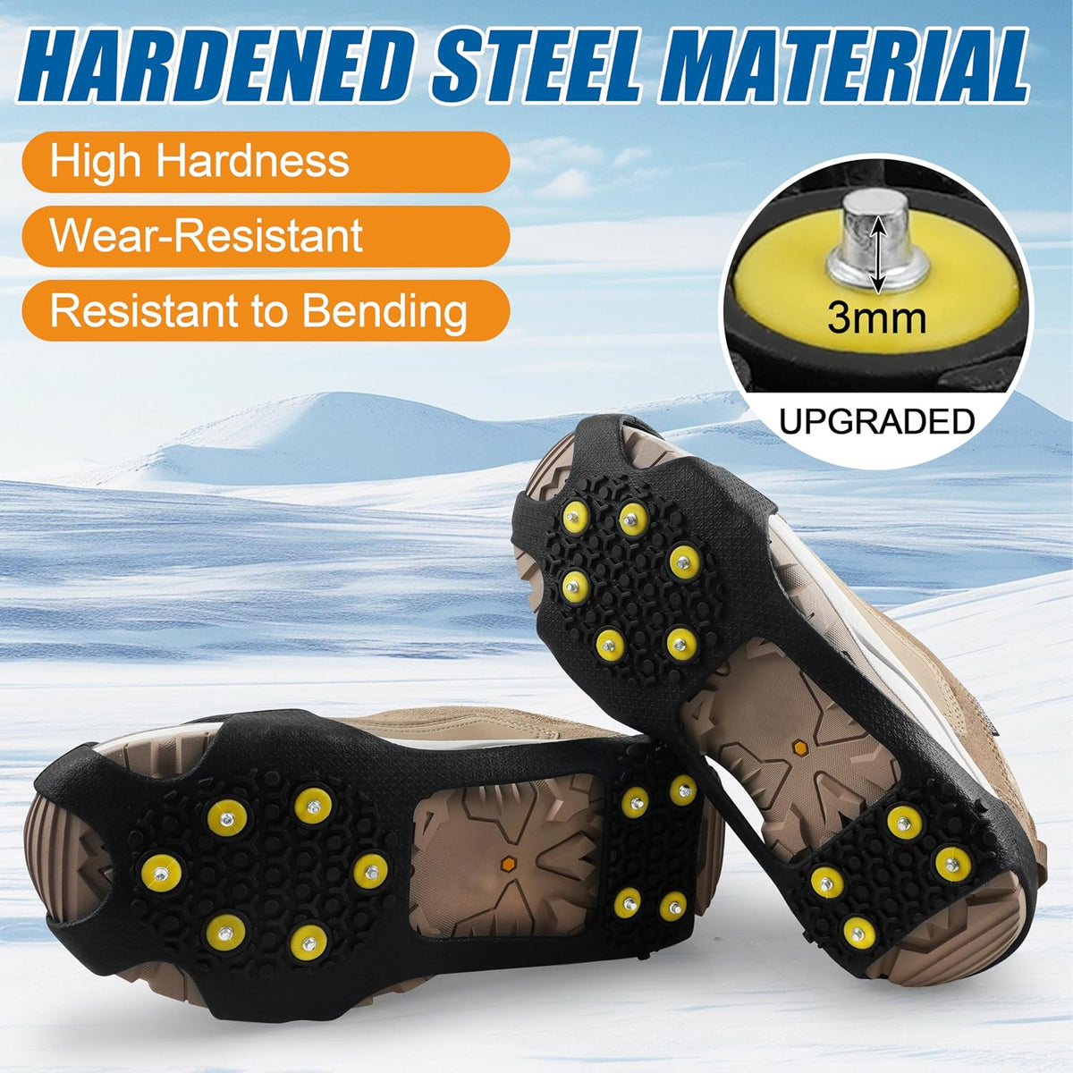 Ice Cleats Snow Traction Crampons