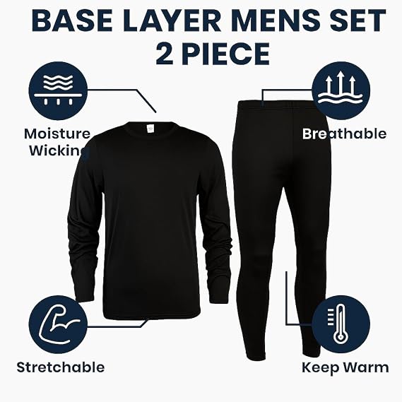 Polar Extreme Men’s Thermal Base Layer Set