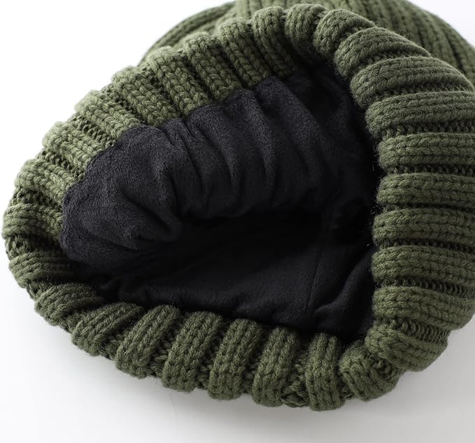 Home Prefer Men’s Fleece-Lined Beanie