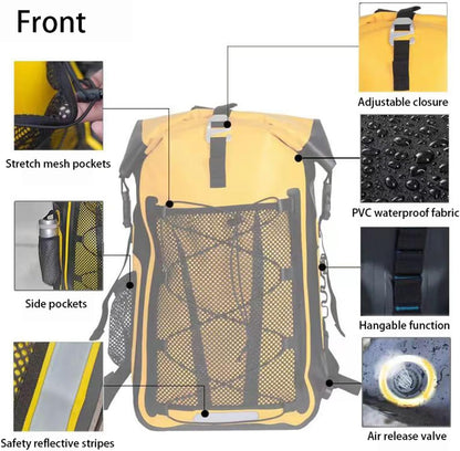 Generic 30L Waterproof Dry Bag Backpack