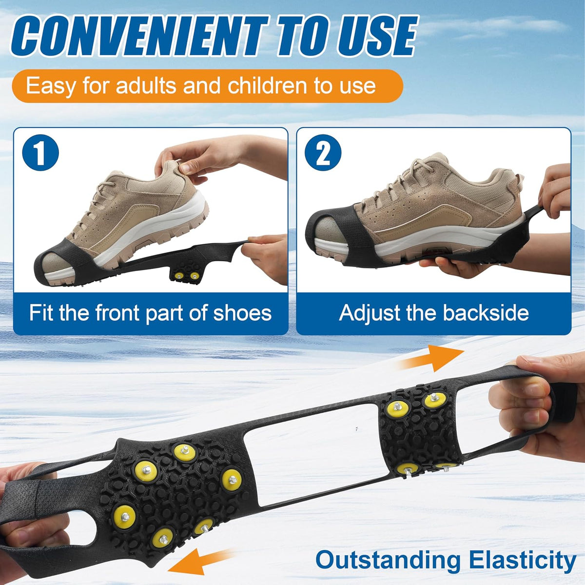 Ice Cleats Snow Traction Crampons