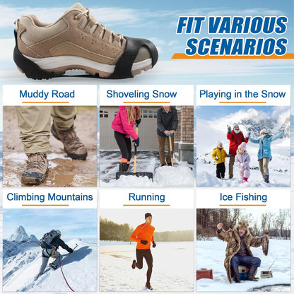 Ice Cleats Snow Traction Crampons