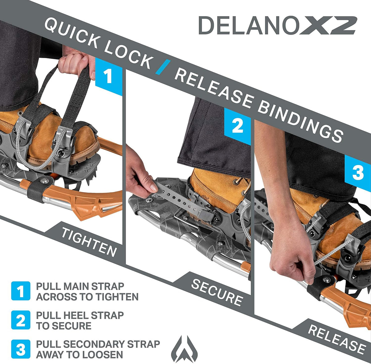 Wildhorn Delano Lightweight Snowshoes