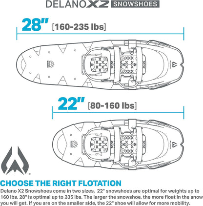 Wildhorn Delano Lightweight Snowshoes