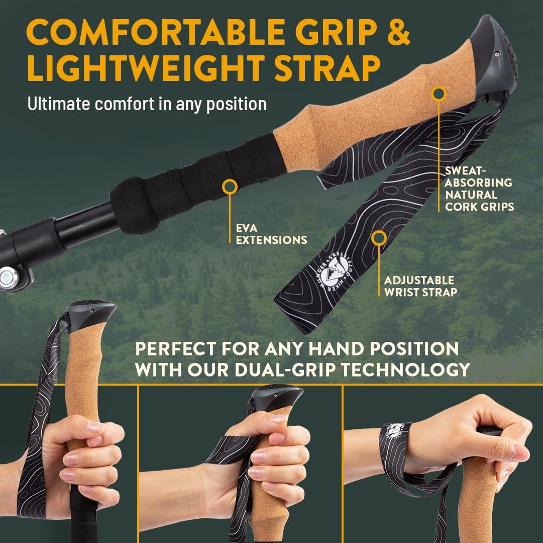 Premium Foldable Hiking Poles