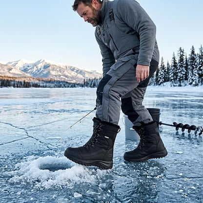ROCKMARK Men’s Winter Snow Boots